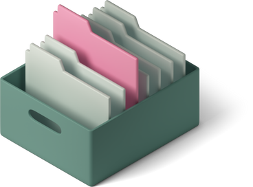 Box with files PNG, SVG