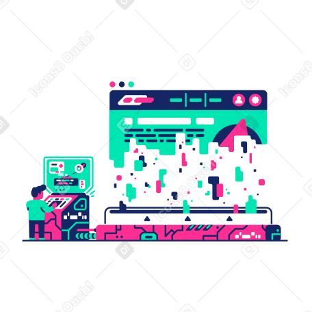 作成中のページ のpngとsvgでのイラスト