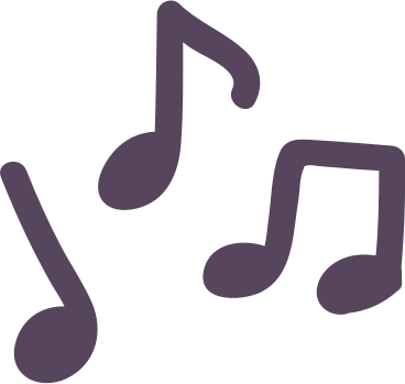 Notas musicales PNG, SVG