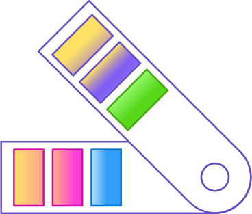 palette PNG, SVG