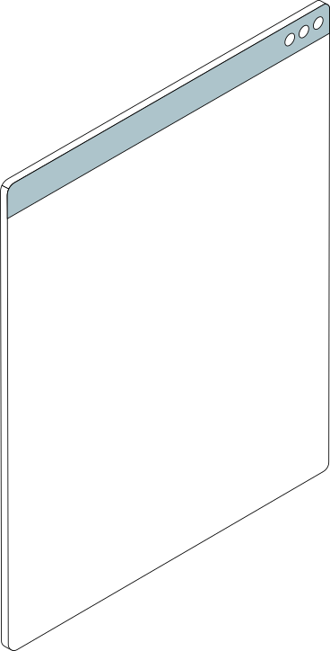 vertically browser window PNG, SVG