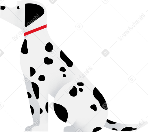 dalmatian dog PNG、SVG