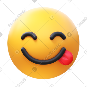 品尝美食表情符号 PNG, SVG