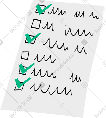 To do list PNG, SVG