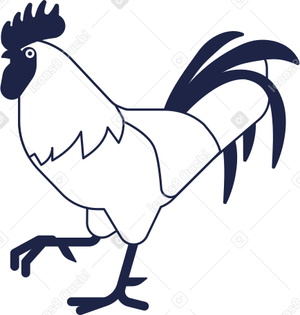 公鸡 PNG, SVG