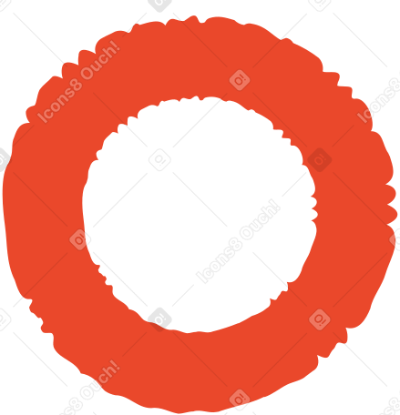 red ring PNG, SVG