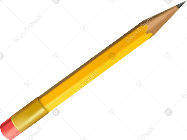 yellow pencil в PNG, SVG