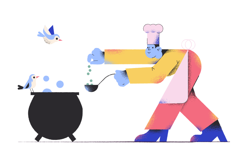 Cook Clipart illustration in PNG, SVG