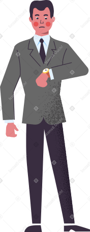 man in suit PNG, SVG