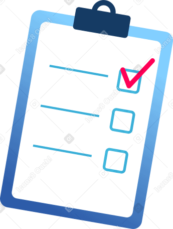 clipboard with list PNG, SVG