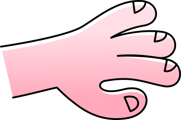 outstretched hand PNG, SVG
