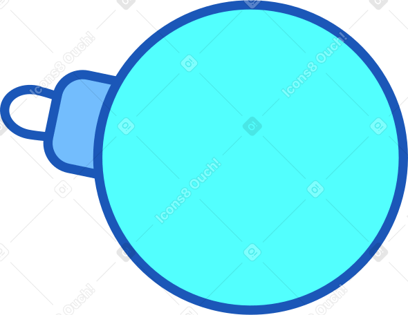 Pequena bola de natal PNG, SVG