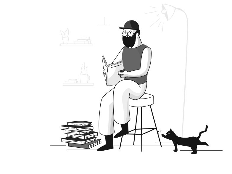 Immagine Vettoriale studio da libri in PNG e SVG in stile | Illustrazioni Icons8