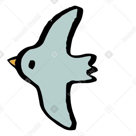 flying bird PNG, SVG