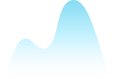 blue transparent graph with two extremas PNG, SVG