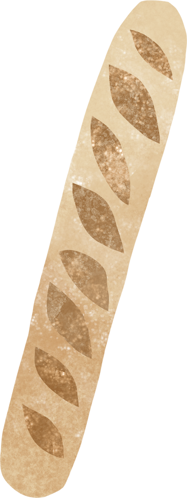 baguette PNG, SVG
