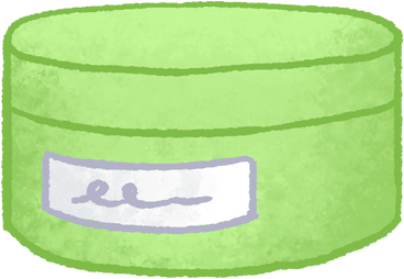 Cream jar PNG, SVG
