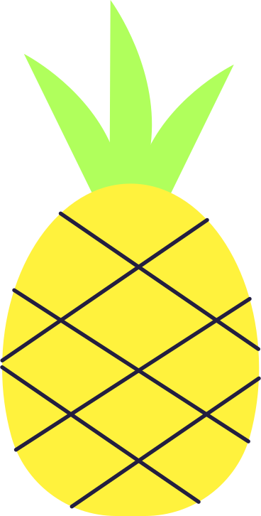 ananas PNG, SVG