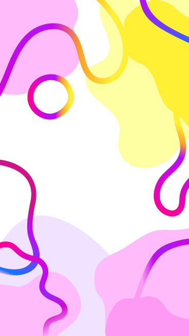 Красочный фон с пятнами и линиями в PNG, SVG