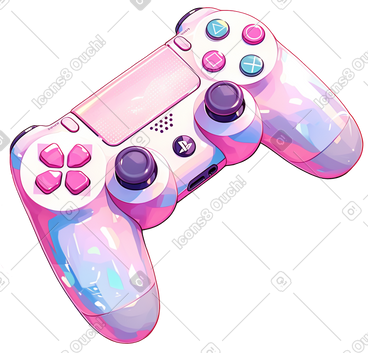 White gamepad PNG, SVG