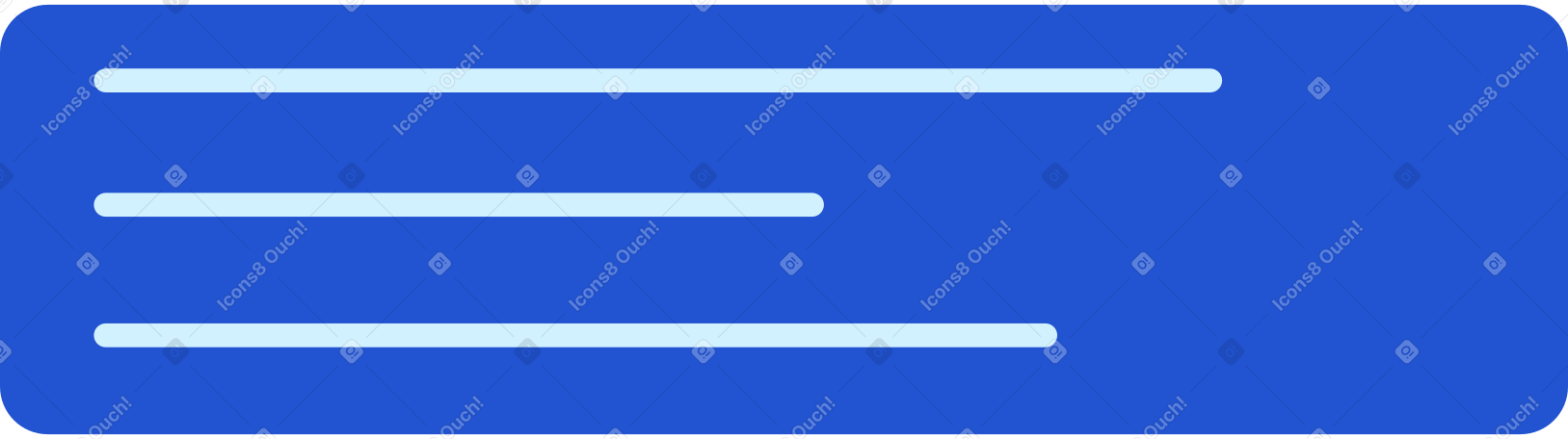 small blue text block PNG, SVG