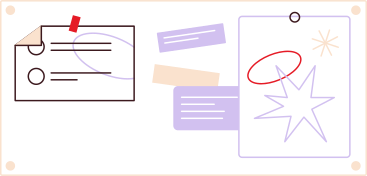 Arbeitstafel mit planung und aufklebern PNG, SVG