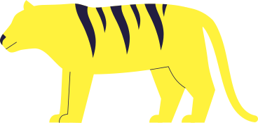 тигр в PNG, SVG