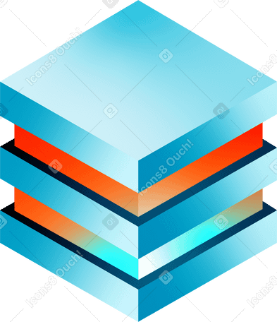 Разноцветная конструкция в PNG, SVG