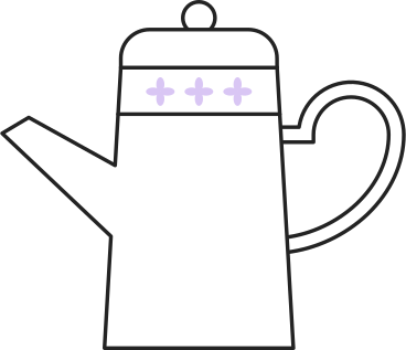 teapot with handle PNG, SVG