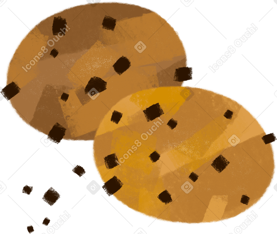 cookie Illustration in PNG, SVG