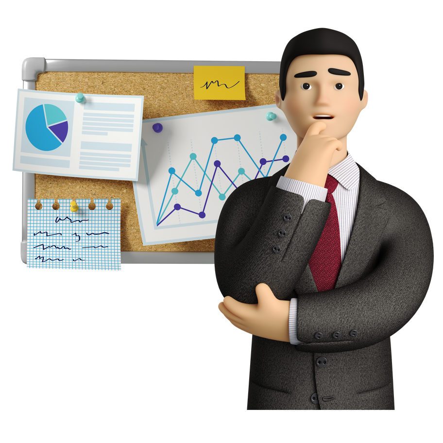 Business analytics Illustration in PNG, SVG