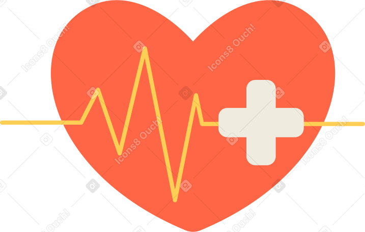 сердцебиение в PNG, SVG