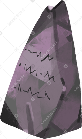 rock Illustration in PNG, SVG