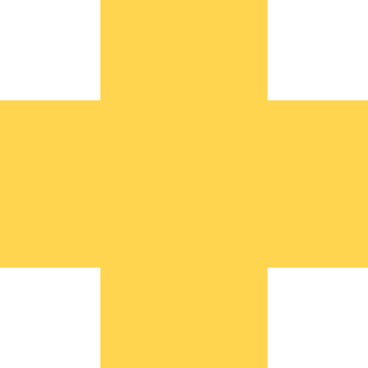 Croix jaune PNG, SVG