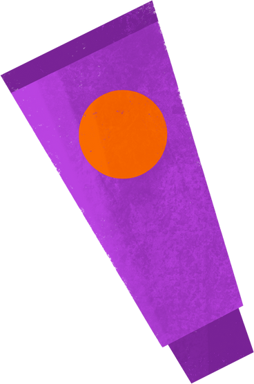 purple tube of toothpaste or cream PNG, SVG