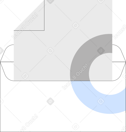 로고가 있는 봉투 PNG, SVG