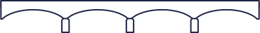 Pont à paris silhouette PNG, SVG