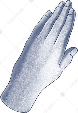 Realistische hand PNG, SVG