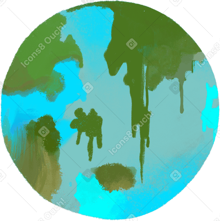 земной шар в PNG, SVG