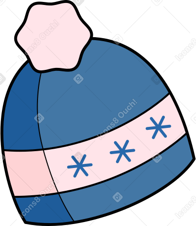 blue hat Illustration in PNG, SVG