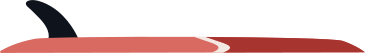 red surfboard PNG, SVG