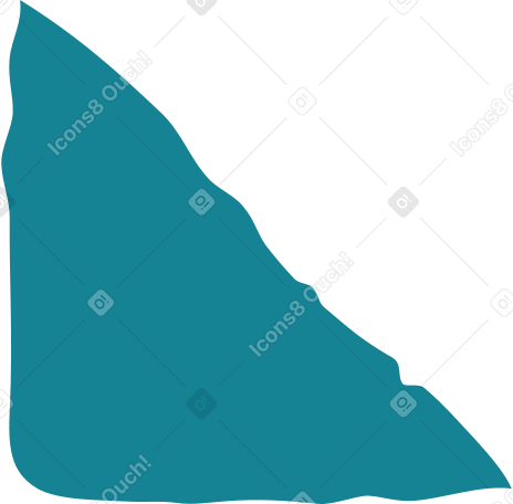 dark blue triangle Illustration in PNG, SVG