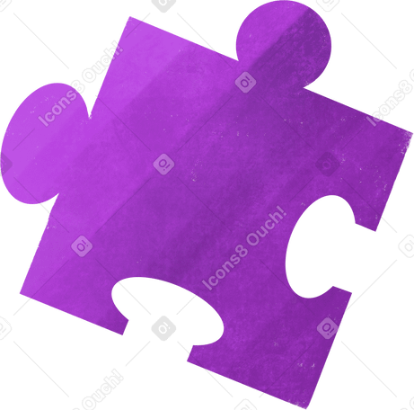 purple puzzle Illustration in PNG, SVG