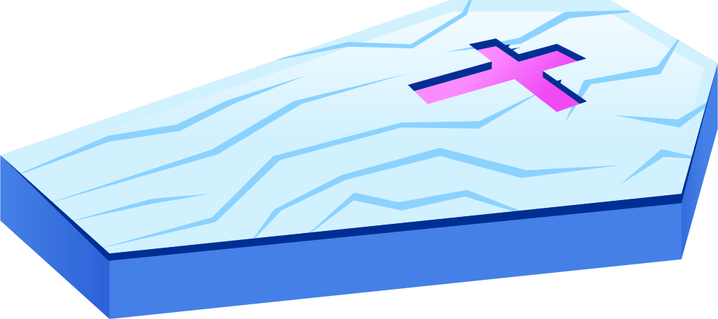 coffin Illustration in PNG, SVG
