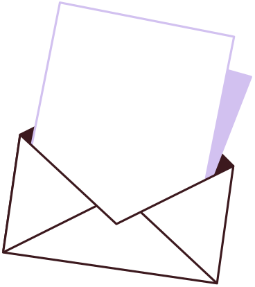 letter with paper PNG, SVG