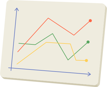 Mehrfarbiges diagramm PNG, SVG