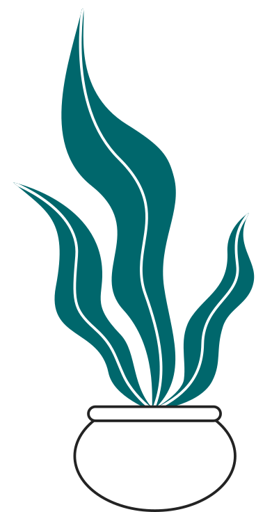 pike tail plant in a pot PNG, SVG