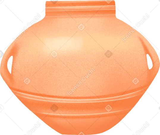 antique clay vase PNG, SVG