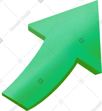 green arrow PNG, SVG