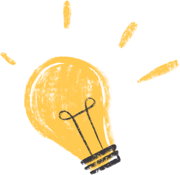 glowing yellow light bulb PNG, SVG
